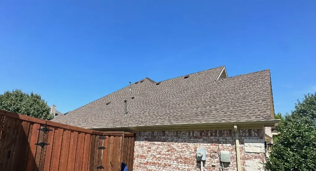 Completed roof replacement project in New Prague